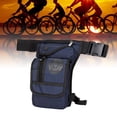 thumbnail image 1 of Moda Bag Muslo cinturo Pack Pierna Bolsa Nylon para Hombres Motocicleta ejercicio Escalada , azul Baoblaze Paquete de cintura, 1 of 8
