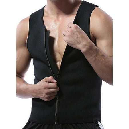 

MERSARIPHY Men s Slim Ultra Thin Neoprene Body Shaper Vest