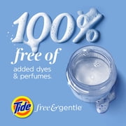 Tide Free & Gentle Laundry Detergent Liquid, 166 fl oz, 126 Loads