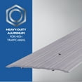 thumbnail image 5 of M-D Building Products 68627 6 in. x 1/4 in. x 36 in. Silver Aluminum Commercial Flat-Profile Threshold, 5 of 8