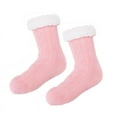thumbnail image 7 of Men/Women's Thick Warm Slipper Socks Non Slip Winter Cozy Fuzzy Fleece Lining Thermal Sock with Grips, 7 of 7