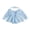 Light Blue, variant on Cenuakty Baby Girl 2 Piece Outfit Adorable Flower Decor Long Sleeve Square Neck Tulle Romper Dress and Headband Set