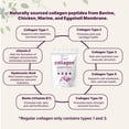 thumbnail image 3 of Micro Ingredients Multi Collagen Peptides Powder, 40 Stick Packs | Type I, II, III, V, X + Biotin, Vitamin C & Hyaluronic Acid | Hair, Skin & Joint Health Supplement*, Unflavored, Keto, Non-GMO, 3 of 5