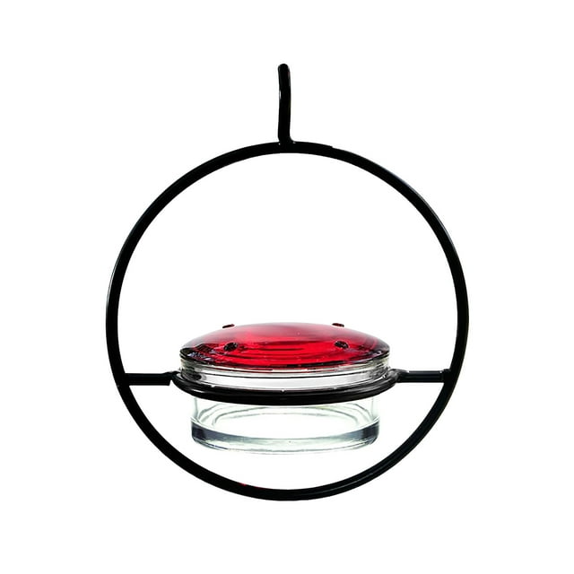 Alimentador De Colibrí Colgante Circular, Alimentador De Colibrí Colgante Duradero Para El Hogar