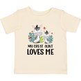 thumbnail image 3 of Inktastic Zebra My Great Aunt Loves Me Boys or Girls Baby T-Shirt, 3 of 5