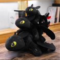 thumbnail image 5 of Cómo entrenar a tu dragón Muñeco de dragón volador sin dientes Decoración para casco de motocicleta de coche Ventosa de 35 cm A, 5 of 5
