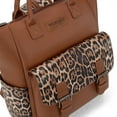 thumbnail image 5 of Wrangler Backpack Purse for Women Medium Size Convertible Backpack with Crossbody Strap for Travel Work, Leopard-Brown, 5 of 7