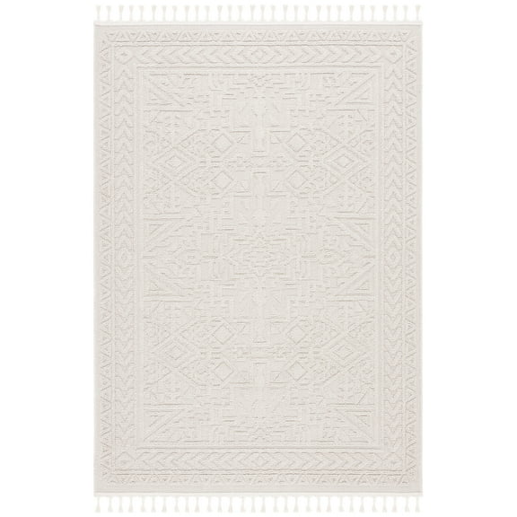 SAFAVIEH Paros York Geometric Area Rug, Ivory, 5' x 7'