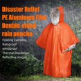 thumbnail image 6 of SLYNSHome PE Aluminum Film For Warmth Wind And Loss Of Temperature Emergency Supplies For Outdoor Camping Hiking And Travel Emergency Raincoats, 6 of 8