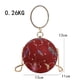 thumbnail image 5 of Bolso de cena de lujo GEEK con cadena y diseño único, bolso de mano redondo con bola, elegante y delicado bolso cruzado para dama, bolso de fiesta con diamantes brillantes., 5 of 5