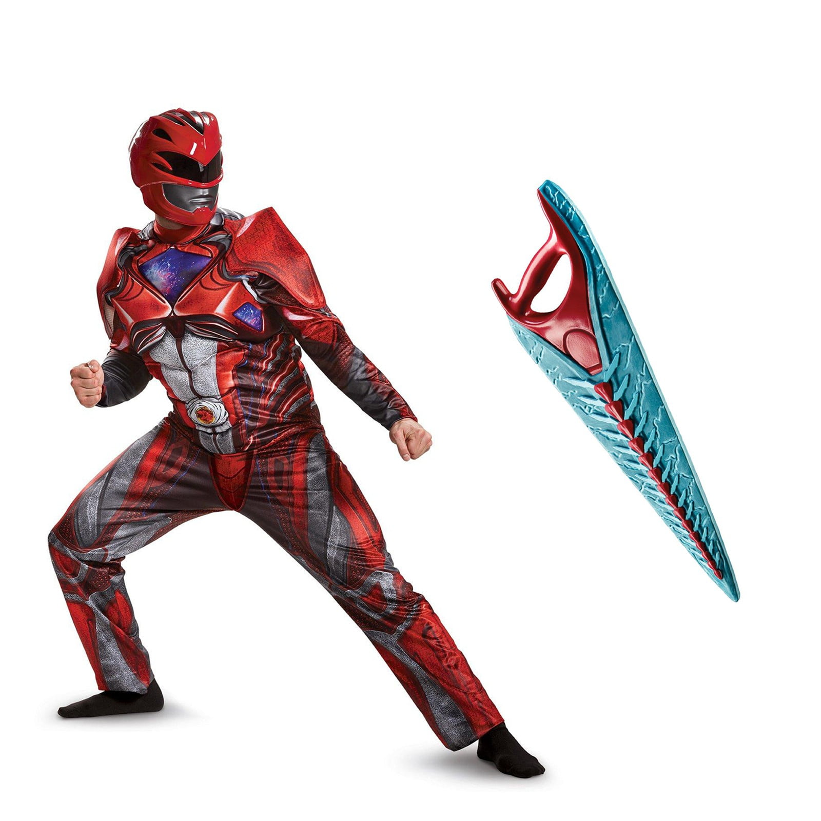 Power Rangers Movie Red Ranger Adult Costume Kit