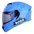 thumbnail image 1 of Casco Roda Booster Azul Game On Mica Humo S Abatible Svs azul M, 1 of 6