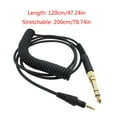 thumbnail image 5 of T-HOTLYST Replacement Headphones Music Cable Cord Gold Platings for HDJ-CUE1 X7 X7 Gamings Headsets Headphones, 5 of 6