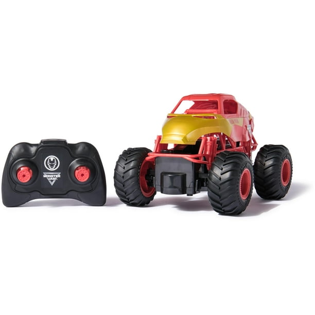 RC Monster Truck Monster Jam Marvel Iron Man a escala 1:24