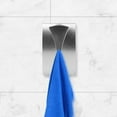 thumbnail image 5 of 2 Pieces Self Adhesive Towel Holders, Hook Rack Towel Hangers Hand Towel Hook Tea Towel Holders for Bathroom Kitchen, No Drilling Required, 5 of 8