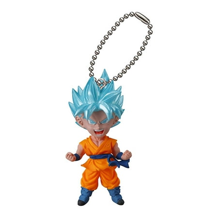 Dragon Ball Super UDM Burst 17 SS God Goku Figure Keychain