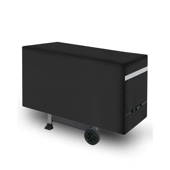 VEVOR Grill Cover, 66 inch BBQ Covers for Outdoor Grills, Waterproof, Fade Resistant, Weather Resistant Heavy Duty 600D Polyester, Easy On/Off, with Secure Buckles, Black