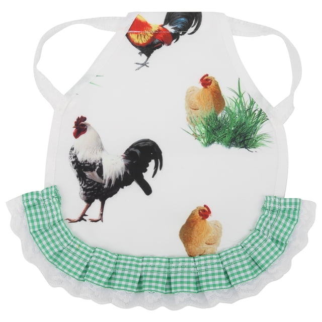 Chaleco para mascotas con protección para alas y espalda de pollos, compatible con pollos, patos, gansos y gallos.