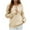 Beige, variant on Lilgiuy Ladies Autumn And Winter Loose Top Solid Color Long Sleeve Round Neck Round Neck SweaterBlack6 2022 Fall Winter