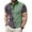 B, variant on Tshirts Shirts for Men Floral Printed Casual Short Sleeve Button Up Collared Polo Shirts Breathable Summer Comfortable Slimming Men Shirts A L