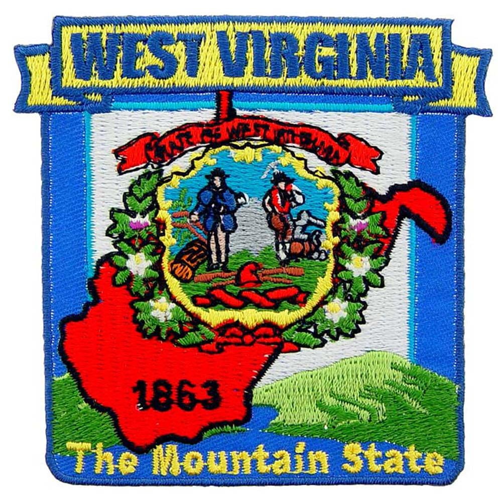 Virginia State Map Patch