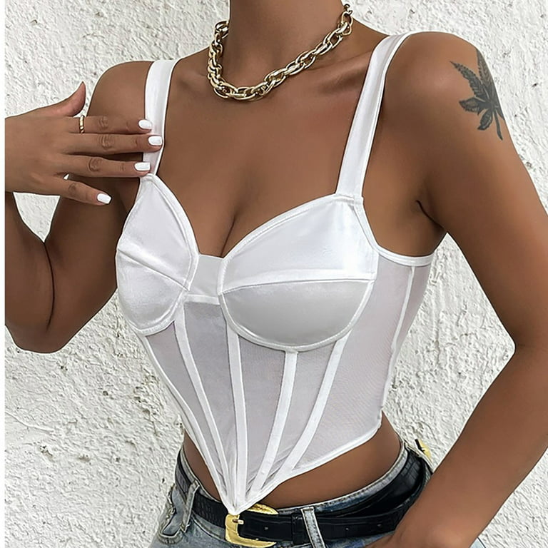 WALSALES Shapewear for Women White Corset Top Alluring Women India