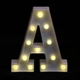 thumbnail image 1 of Letrero De Marquesina Con Letras LED De A Luces De Plástico De Hasta 22 Cm UNA Colco Luces de la lámpara del alfabeto, 1 of 8