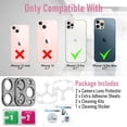 thumbnail image 3 of [2 Pack] Protecteur d'Objectif pour iPhone 13 Pro 6'1, 3 of 5