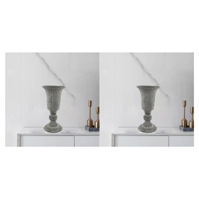 Wosthever Metal Flower Vase Dried Flowers Plants Home Holder Table Centerpiece Type2