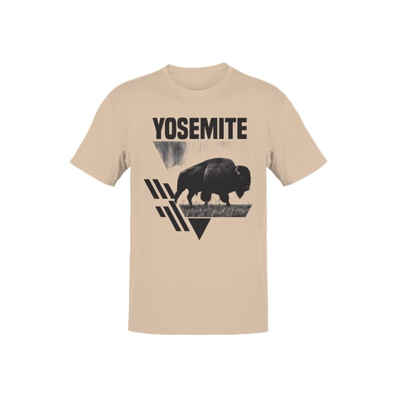Yosemite Graphic Men's Natural T-Shirt