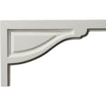 thumbnail image 1 of Ekena Millwork SB11X07TR-R 11 3/4-Inch W by 7 3/8-Inch H by 1/2-Inch D Large Traditional Stair Bracket, Right, 1 of 1