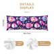 thumbnail image 3 of Fotbe Skull mushroom colorful cute Funda para Almohada Corporal con Diseño, Funda de Microfibra Ultrasuave de 20x54 Pulgadas, Ropa de Cama Elegante, 3 of 7