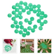 Luxshiny 100Pcs Green Plastic Balls for Ball Pit Featuring Safe No Sharp Edges Design
