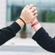 thumbnail image 2 of 2 pulseras magnéticas para parejas, color rojo y negro, corazón amoroso, sol y luna, pulsera a juego, regalos para novio, novia, mejor amigo, 2 of 5