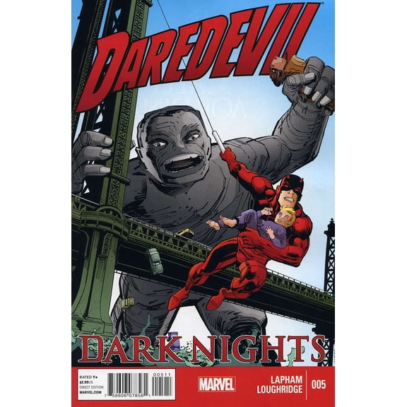 Daredevil: Dark Nights #5 VF ; Marvel Comic Book