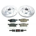 thumbnail image 3 of PowerStop Front Z23 Evolution Sport Carbon-Fiber Ceramic Brake Pad and Drilled & Slotted Rotor Kit Fits: LINCOLN Select Models K8961, 3 of 10