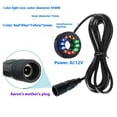 thumbnail image 4 of VONKY RGB pond lighting fish LED water pond lighting underwater light light waterproof stunning display LED light rack Yellow Light，12LED, 4 of 6