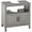 Grey, variant on BOBOKY Pedestal Sink Storage Cabinet, Bathroom Under Sink Cabinet with 2 Doors and Open Shelf, Bathroom Vanity, 11.75"D x 23.5"W x 23.5"H,Grey