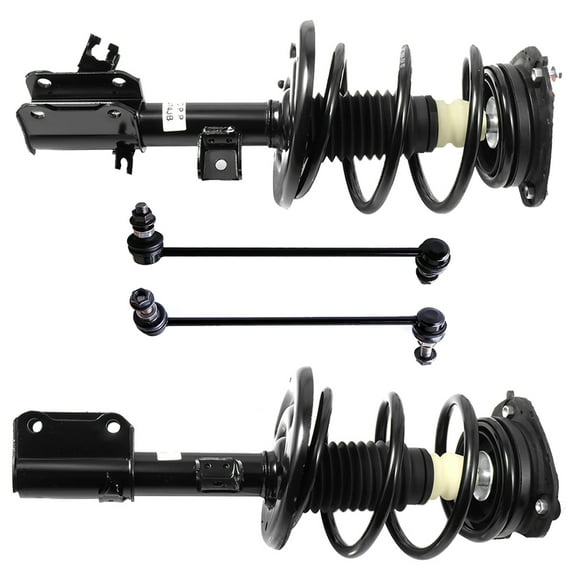 CCIYU Complete Suspension Kit Fits 2007 2008 2009 2010 2011 2012 for Nissan Altima Includes Front Strut Spring Assembly Stabilizer Bar Link