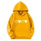 thumbnail image 3 of Sudaderas con capucha para niños y niñas, sudaderas casuales de manga larga, lindas sudaderas de gran tamaño con bolsillo de polar, chaquetas para niñas, 3 of 4