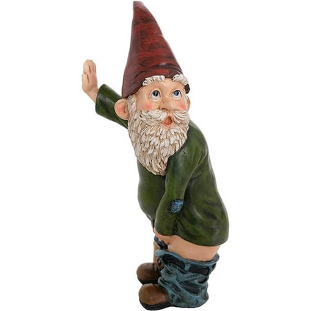 Aihome Garden Gnome Peeing Gnome Statue Figurine For Home Backyard Walmart Canada