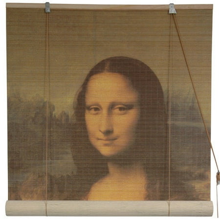 Oriental Furniture Mona Lisa Bamboo Roller Blind