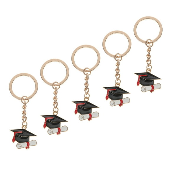 unbranded 5 Pcs Lanyards Keys Key Chain Student Nurse 8.00X2.60X0.10CM Black