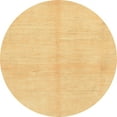 thumbnail image 1 of Ahgly Company Machine Washable Indoor Round Abstract Chrome Gold Yellow Area Rugs, 4' Round, 1 of 7