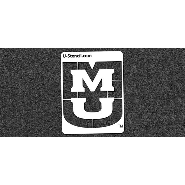 Ncaa Missouri Tigers Collegiate Mu Mini Stencil Kit Walmart Com Walmart Com