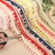thumbnail image 4 of Uxcell 5.5Yards Cinta de Pompones Bordada Cinta de Pom Poms Azul Claro, 4 of 5