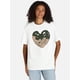 thumbnail image 1 of Camiseta De Verano Con Cuello Redondo Para Mujer, Camisetas De Verano Para Ir De Compras En La PlayaWomen's St. Patrick's Day Lucky Clover Graphic T-Shirt - Casual White Crew Neck Short Sleeve Top w, 1 of 6