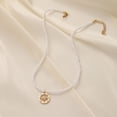 thumbnail image 3 of LYMAYTER Simple Short Necklace Faux Pearl Necklace - Retro, Simple, Light LuxurioUS-CYYL, 3 of 7