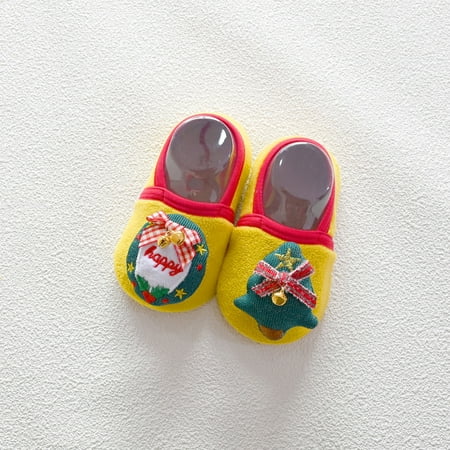 

CHGBMOK Christmas Stockings Toddler Boys Girls Christmas Socks Breathable Kids Non-Slip Thicken Indoor Toddler Shoes