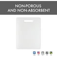 thumbnail image 3 of Dexas NSF Polysafe, 8.5 by 11 inches, White Cutting Board with Handle, 3 of 3